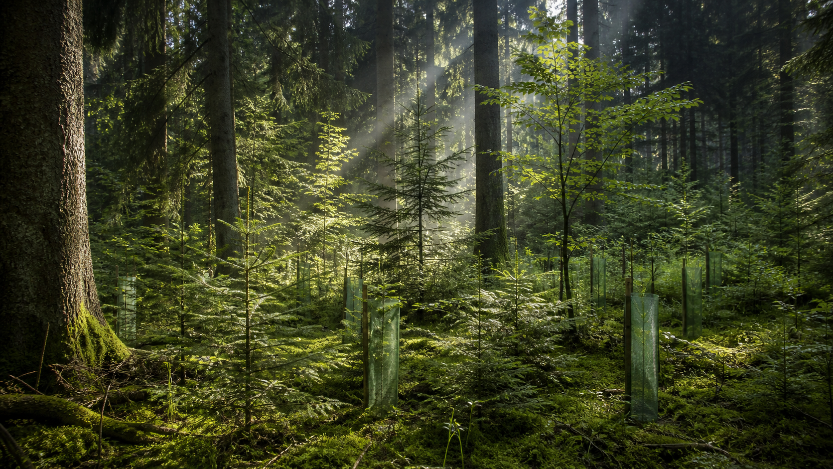 Vom Risiko-Bestand zum Dauerwald: Wie aktiver Waldumbau funktioniert
